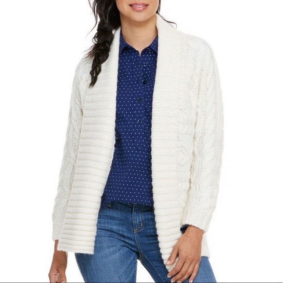 Vineyard Vines Sweaters - NWT VV Dolman Cable Wool Cardigan in *Green*